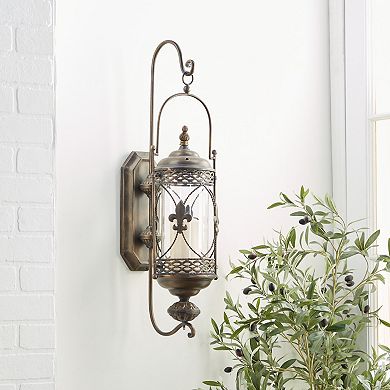 Stella & Eve Brown Glass Wall Sconce