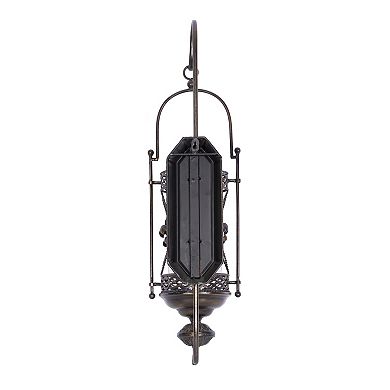 Stella & Eve Brown Glass Wall Sconce