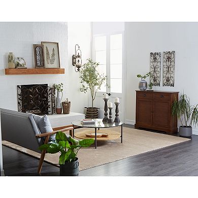 Stella & Eve Brown Glass Wall Sconce