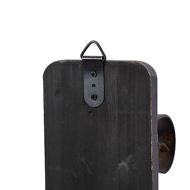 Stella & Eve Black Iron Rustic Wall Sconce