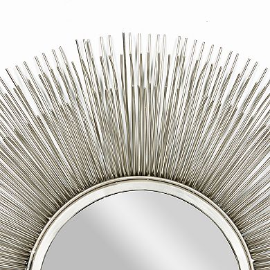 Stella & Eve Silver Iron Wall Mirror