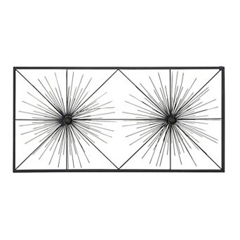 Stella & Eve Black Iron Wall Decor