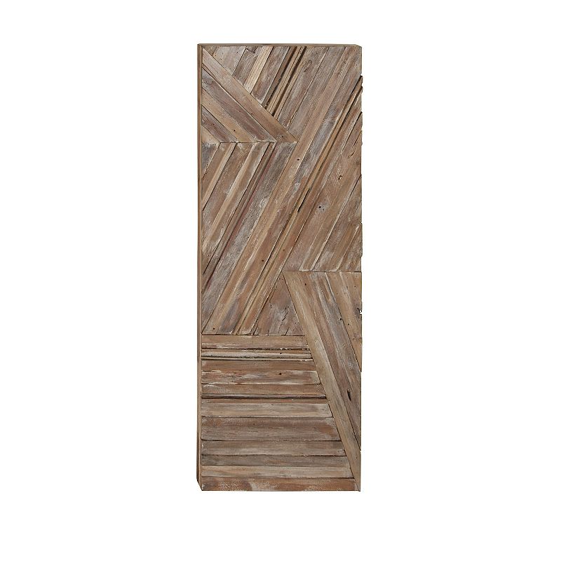 Stella & Eve Reclaimed Wood Wall Decor, Brown