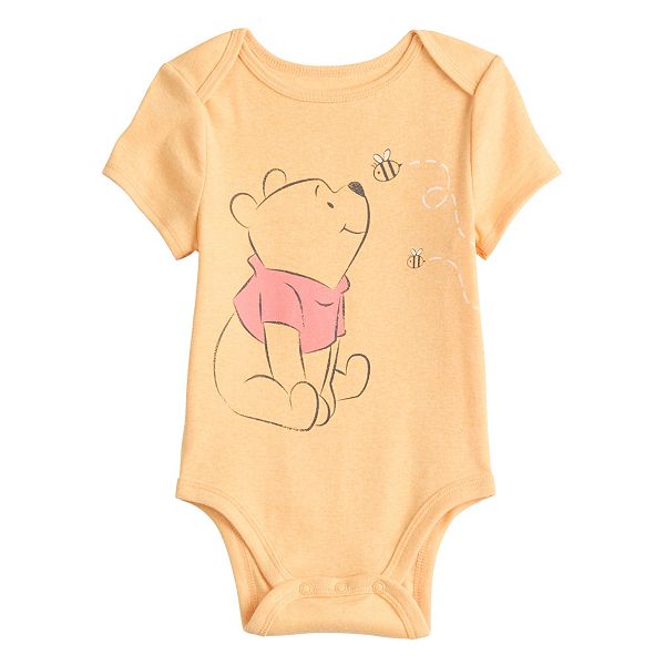 Disney Jumping Beans 24M Tigger&Winnie the Pooh 100%Cotton Super Soft  Bodysuit 