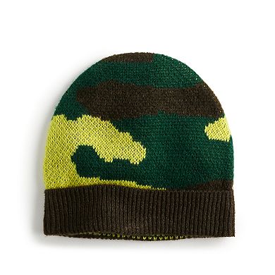 Women's Yummy Sweater Co. Camo Beanie