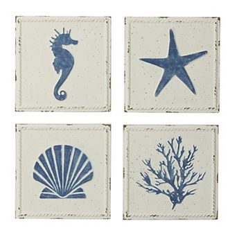 Stella & Eve Iron Wall Decor 4 pc Set