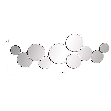 Stella & Eve Clear Wood Wall Mirror