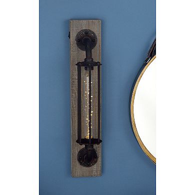 Stella & Eve LED Black Iron Wall Sconce