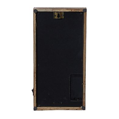 Stella & Eve Rustic Brown Iron Wall Sconce