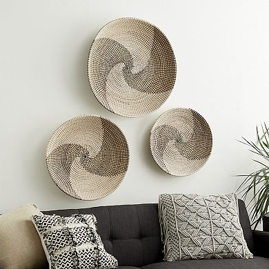 Stella & Eve Swirl Pattern Wall Decor 3-piece Set
