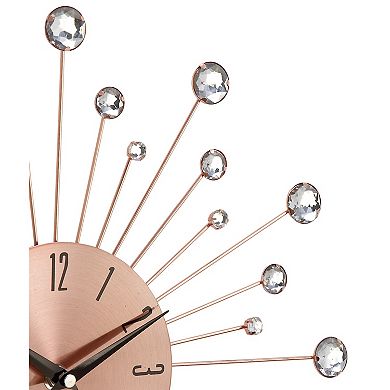 Stella & Eve Iron Wall Clock 2-piece Set
