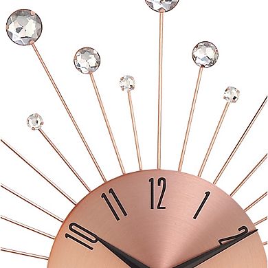 Stella & Eve Iron Wall Clock 2-piece Set