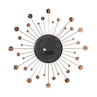 Stella & Eve Iron Wall Clock 2-piece Set