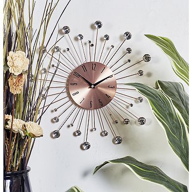 Stella & Eve Iron Wall Clock 2-piece Set