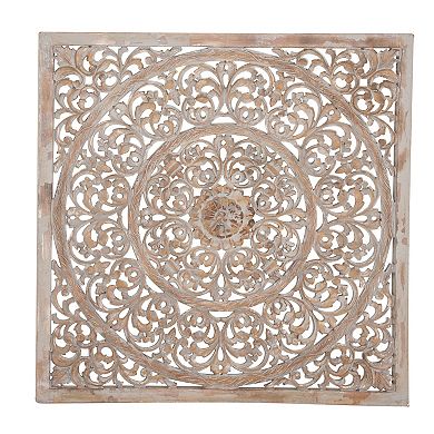 Stella & Eve Brown Wood Wall Decor