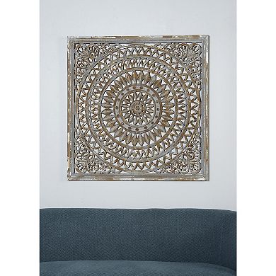 Stella & Eve Brown Wood Wall Decor