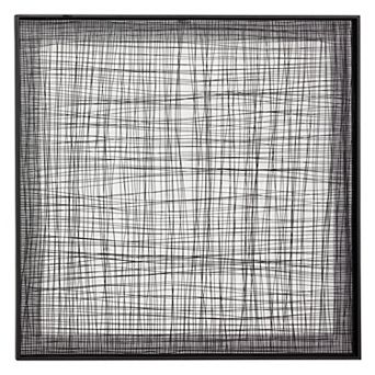 Stella & Eve Black Mesh Iron Wall Decor