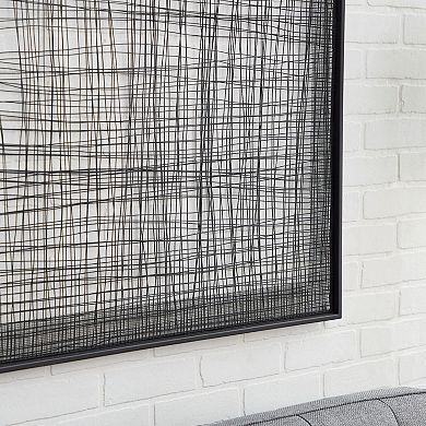 Stella & Eve Black Iron Wall Decor