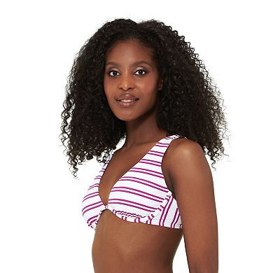 Women's Freshwater Print Underwire Longline Swim Top