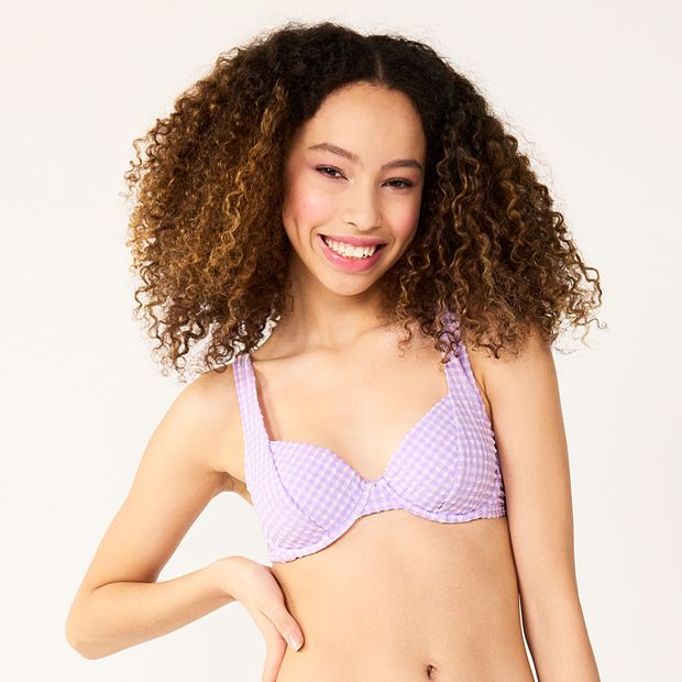 Juniors' Ninety-Nine Degrees° Underwire Bikini Top