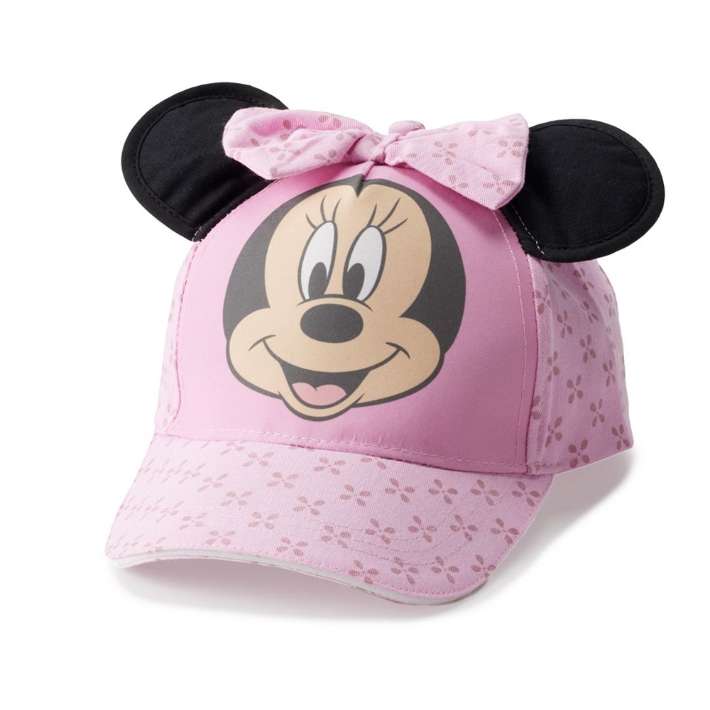 Babyhug Baseball Cap with Minnie Mouse White - Diameter 16cm main image 1