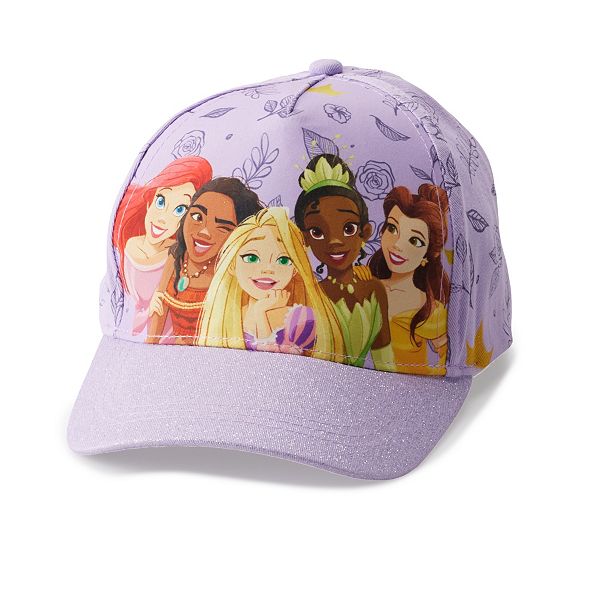 Disney girls Princess Character Cotton Baseball Cap 