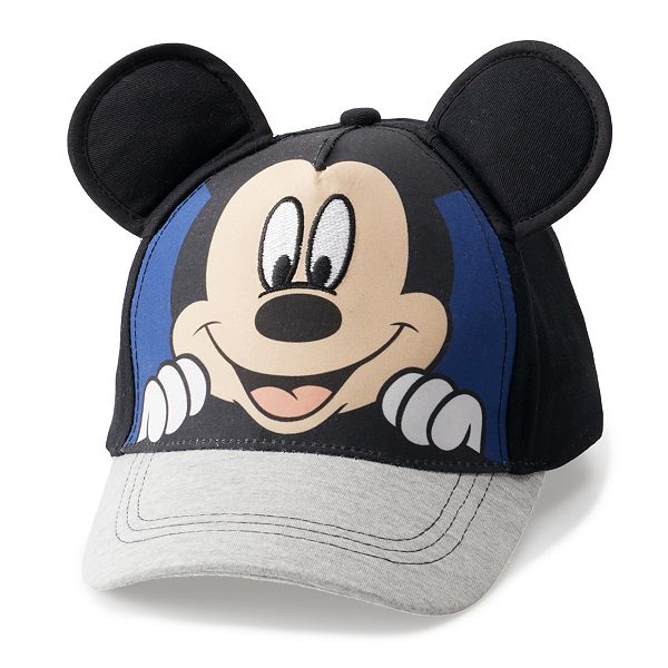 Mickey mouse baseball hat cheap with ears