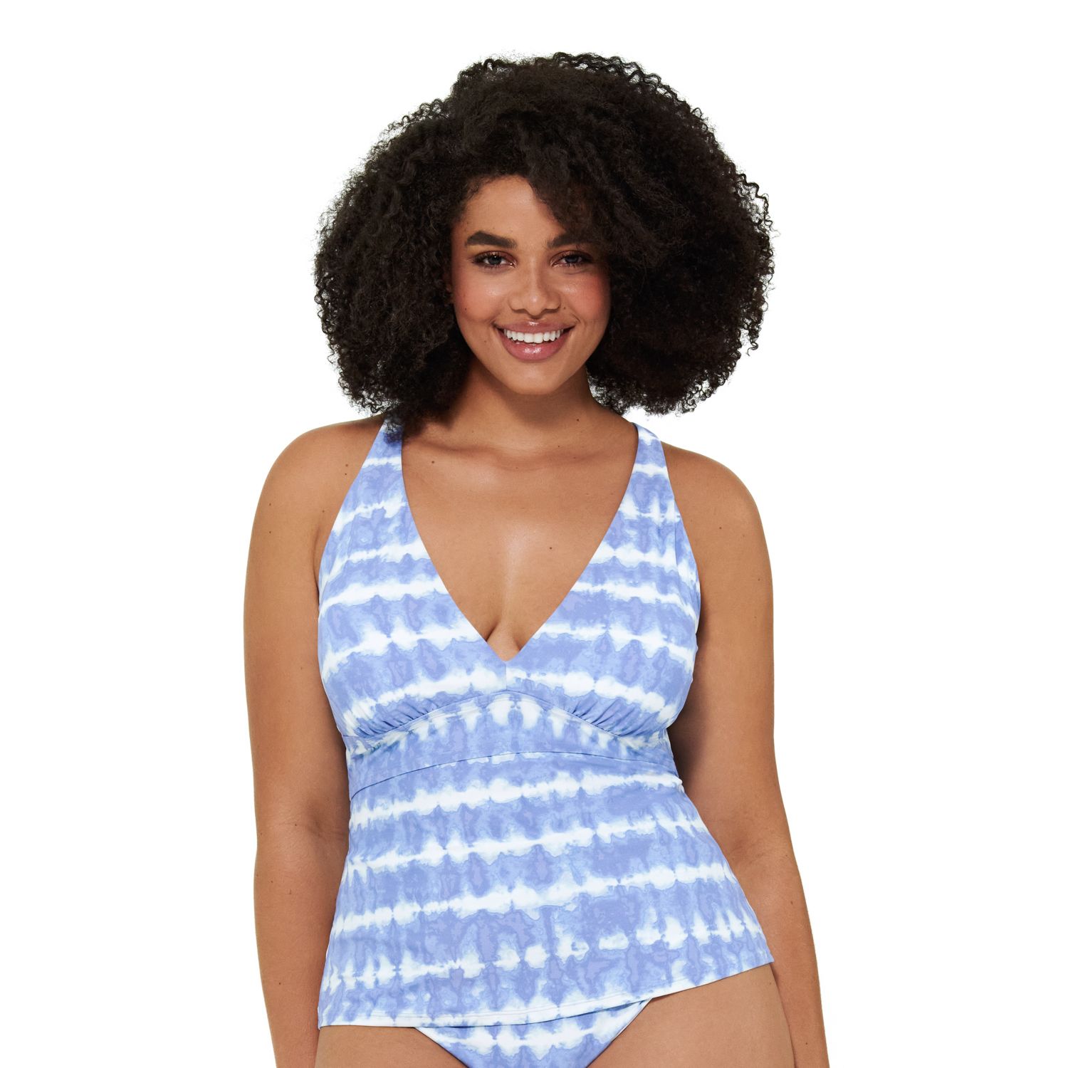 tie dye plus size swimwear