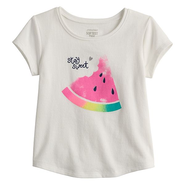 Toddler Girl Jumping Beans® Core Shirttail Graphic Tee