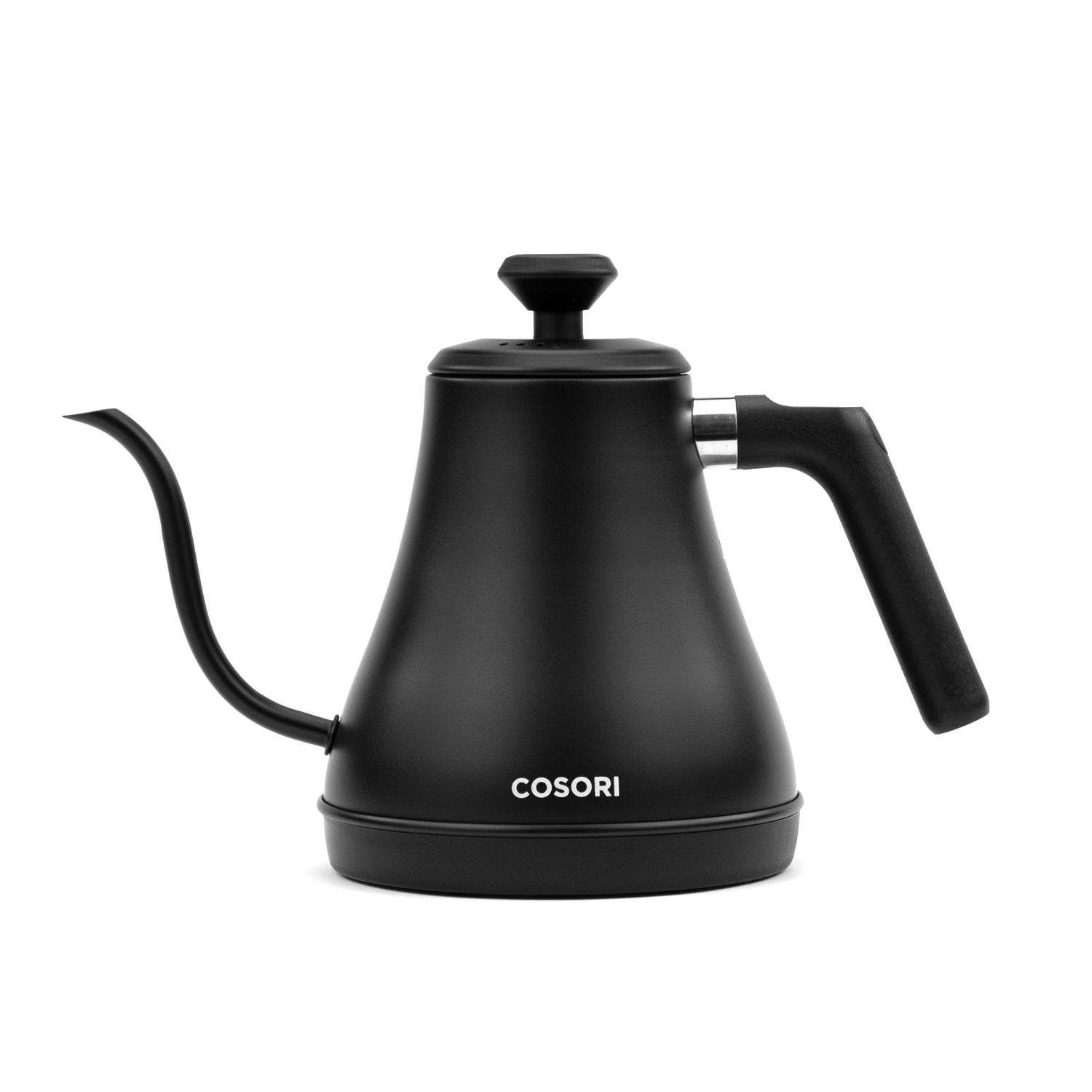 Brentwood 3.3-Cup Black Small Collapsible Travel Kettle with Dual