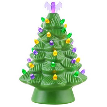 Mr. Halloween Green Halloween Tree Table Decor