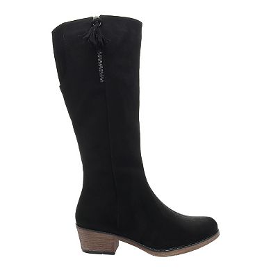 Propet Rider Women's Suede Knee-High Boots