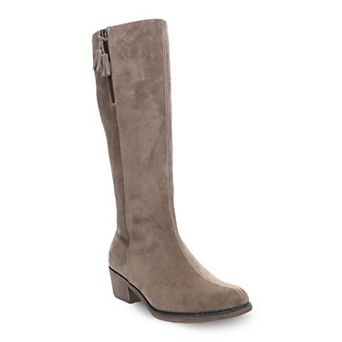 Propet Rider Women's Suede Knee-High Boots