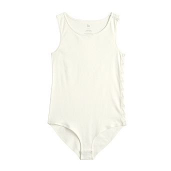 Girls 6-20 SO® Adaptive Bodysuit in Regular & Plus Size