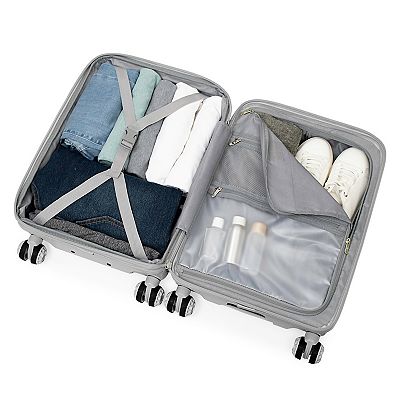 Traveler's Choice Elm Expandable Spinner Luggage