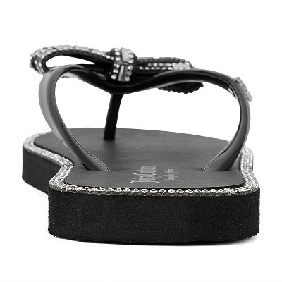 juicy！ Juicy Couture Sierra Women's Toe Flip Flops