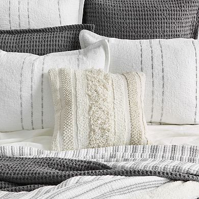 Five Queens Court Davenport Square Throw Pillow