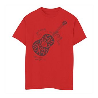 Boys 8-20 Buenas Vibras Guitar Stamp Portrait Tee