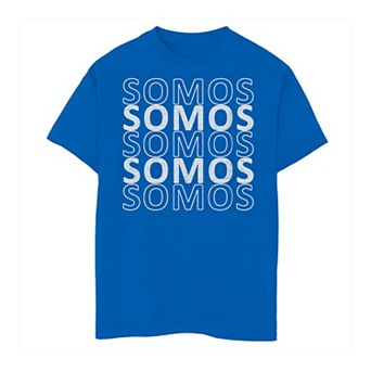 Boys 8-20 Somos Word Stack Tee