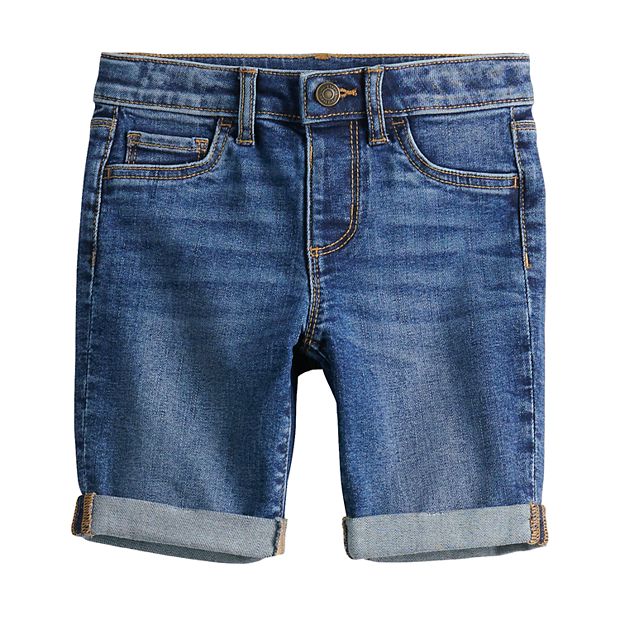 Kohls girls jean store shorts