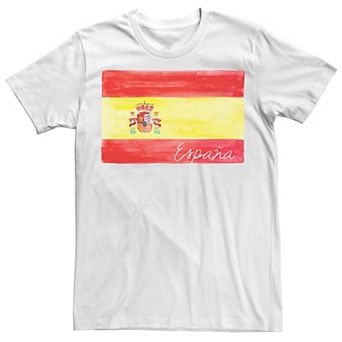 Men's HHM Spain Flag Watercolor Tee