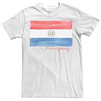 Men's HHM Paraguay Flag Watercolor Tee