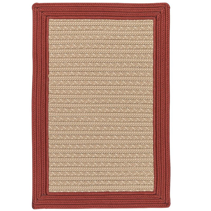 Colonial Mills Bayswater Indoor Outdoor Rug, Red, 9X12 Ft