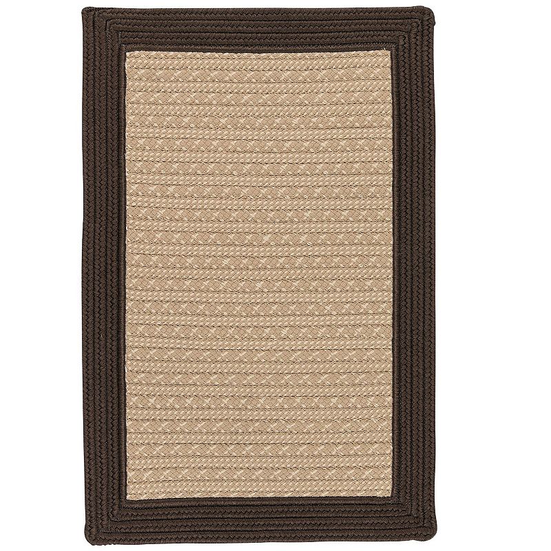 Colonial Mills Bayswater Indoor Outdoor Rug, Brown, 9X12 Ft