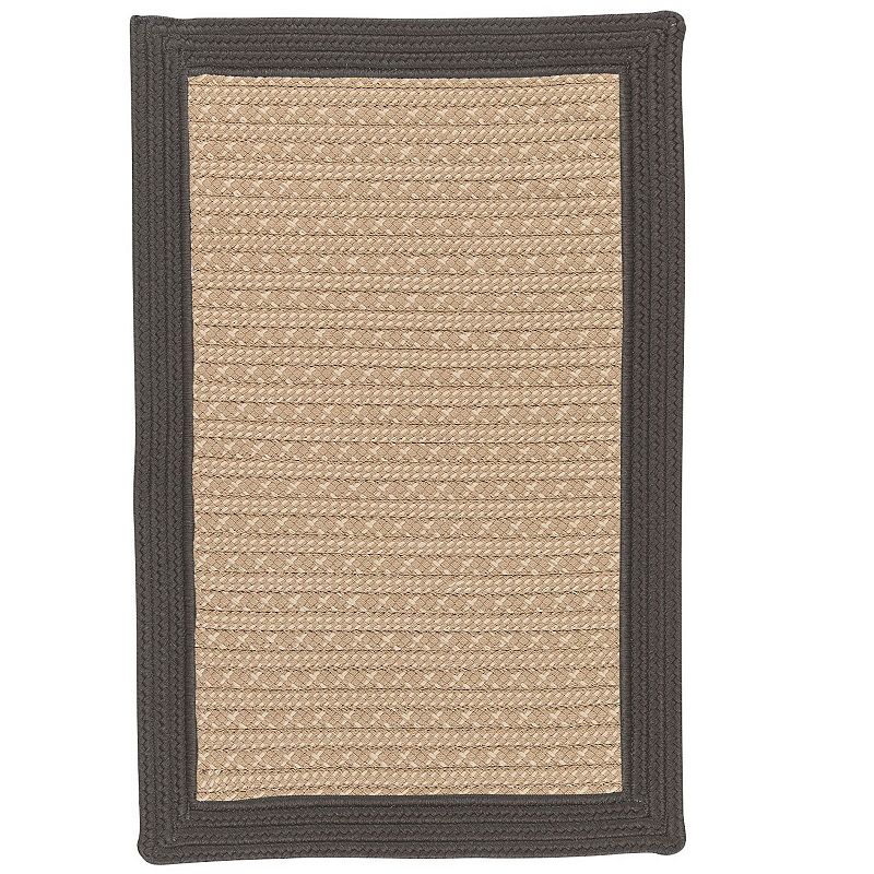 Colonial Mills Bayswater Indoor Outdoor Rug, Grey, 8X10 Ft