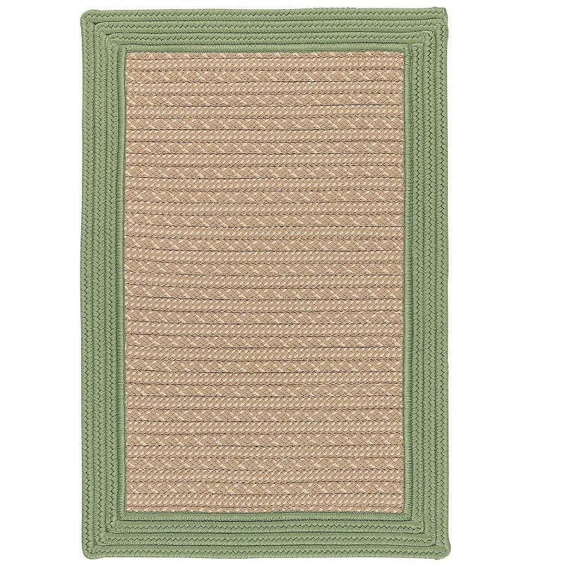 Colonial Mills Bayswater Indoor Outdoor Rug, Green, 9X12 Ft