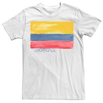 Men's HHM Colombia Flag Watercolor Tee