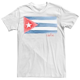 Men's HHM Cuba Flag Watercolor Tee
