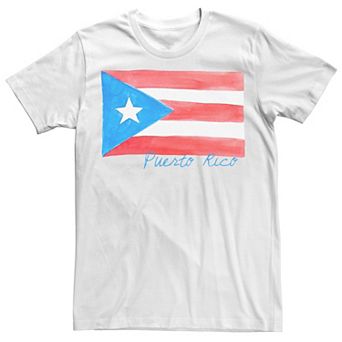 Men's HHM Puerto Rico Flag Watercolor Tee