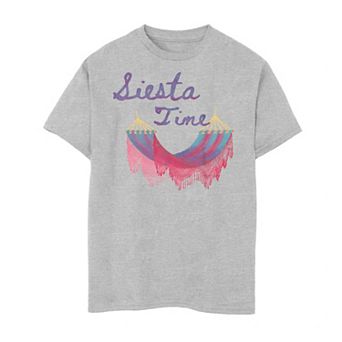 Boys 8-20 Siesta Time Hammock Watercolor Portrait Tee